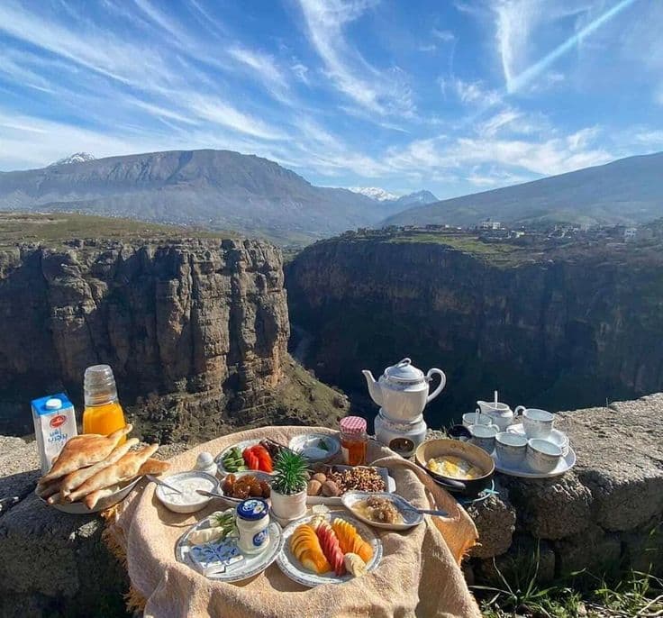 Iraqi food background