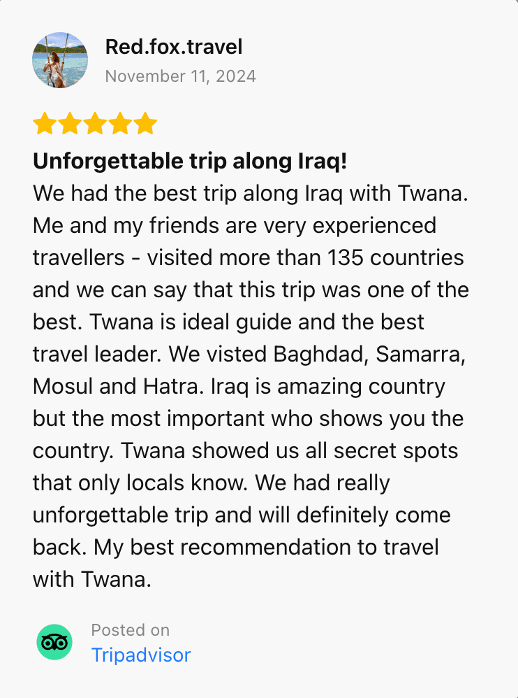 TripAdvisor Review 3