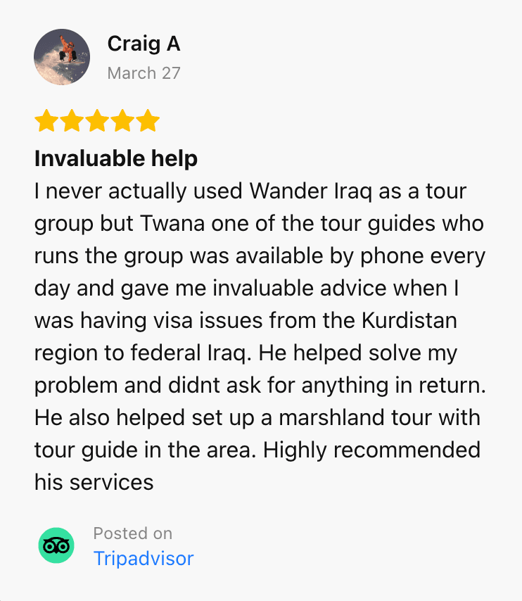 TripAdvisor Review 2