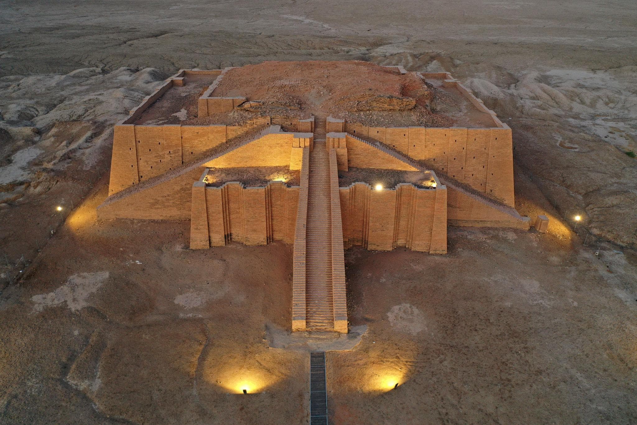 The Great Ziggurat of Ur